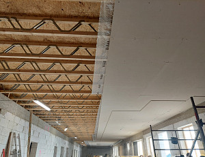 Zateplení nástavby pomocí foukané izolace